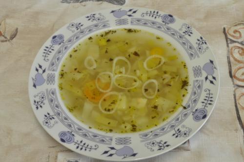 Lehká zelná polévka – Snadné Česko recept, zvládnete za 30 - 45 minut